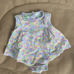Circo floral print onesie dress
